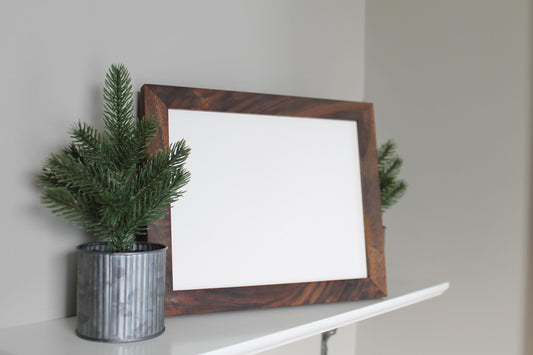Desktop Picture Frame - 8 x 10 - Walnut