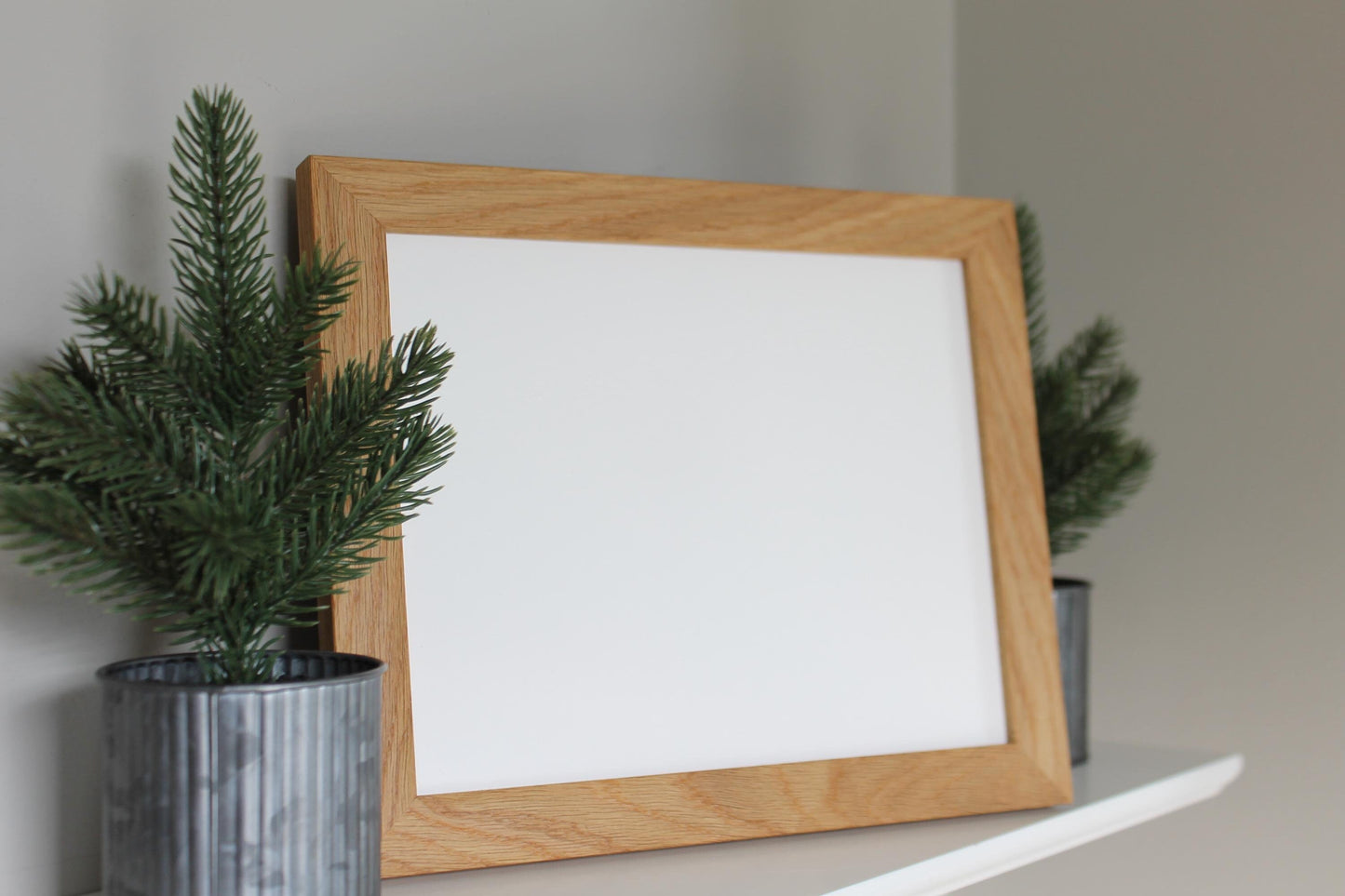 Desktop Picture Frame - 8 x 10 - White Oak