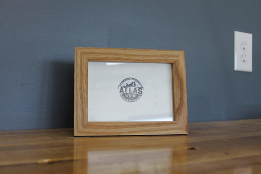 Desktop Picture Frame - 4 x 6 - White Oak