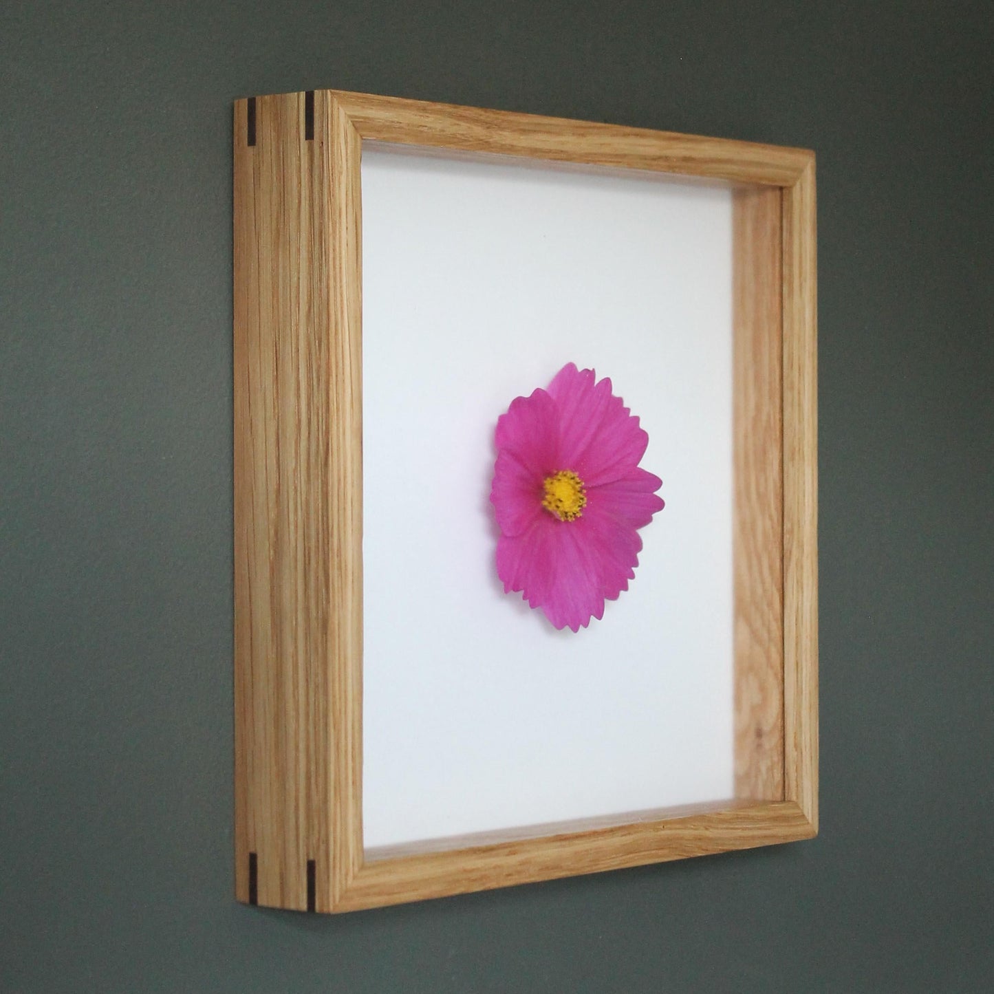 Shadowbox Frame - 3/4" Display Depth - White Oak