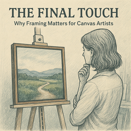 Beyond Basic: Why Solid Hardwood Floater Frames Make a Difference for Canvas Artists