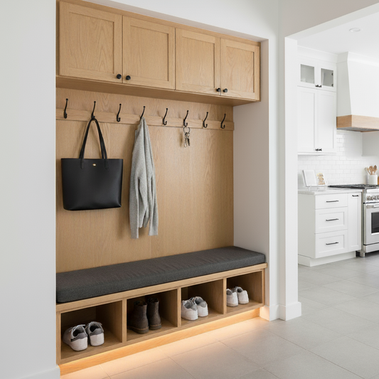 The Real Difference Between Big Box Cabinets and Handmade Built Ins