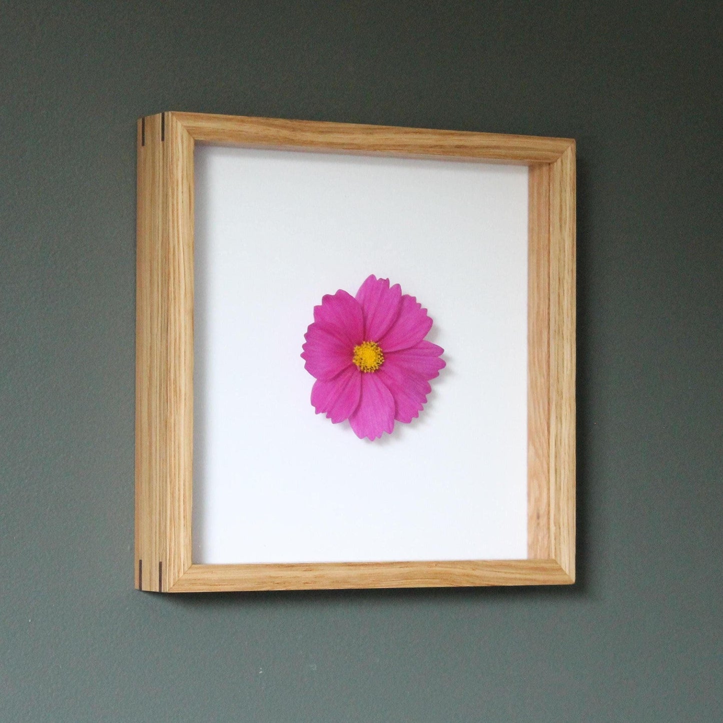 Shadowbox Frame - 3/4" Display Depth - White Oak
