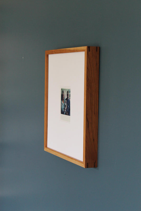 Gallery Frame for Polaroid Photographs - Cherry