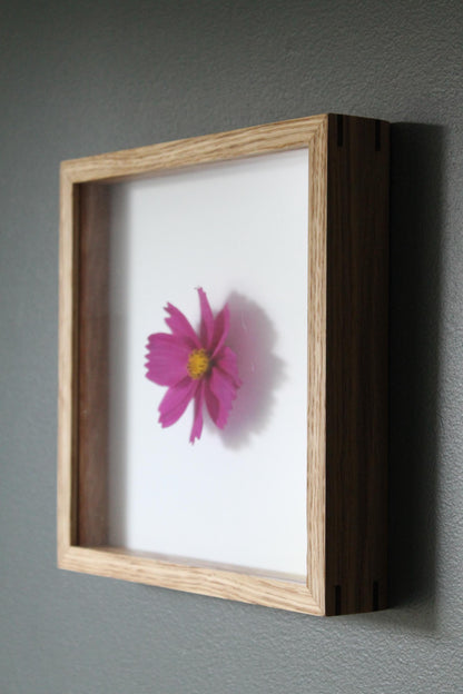 Shadowbox Frame - 3/4" Display Depth - White Oak