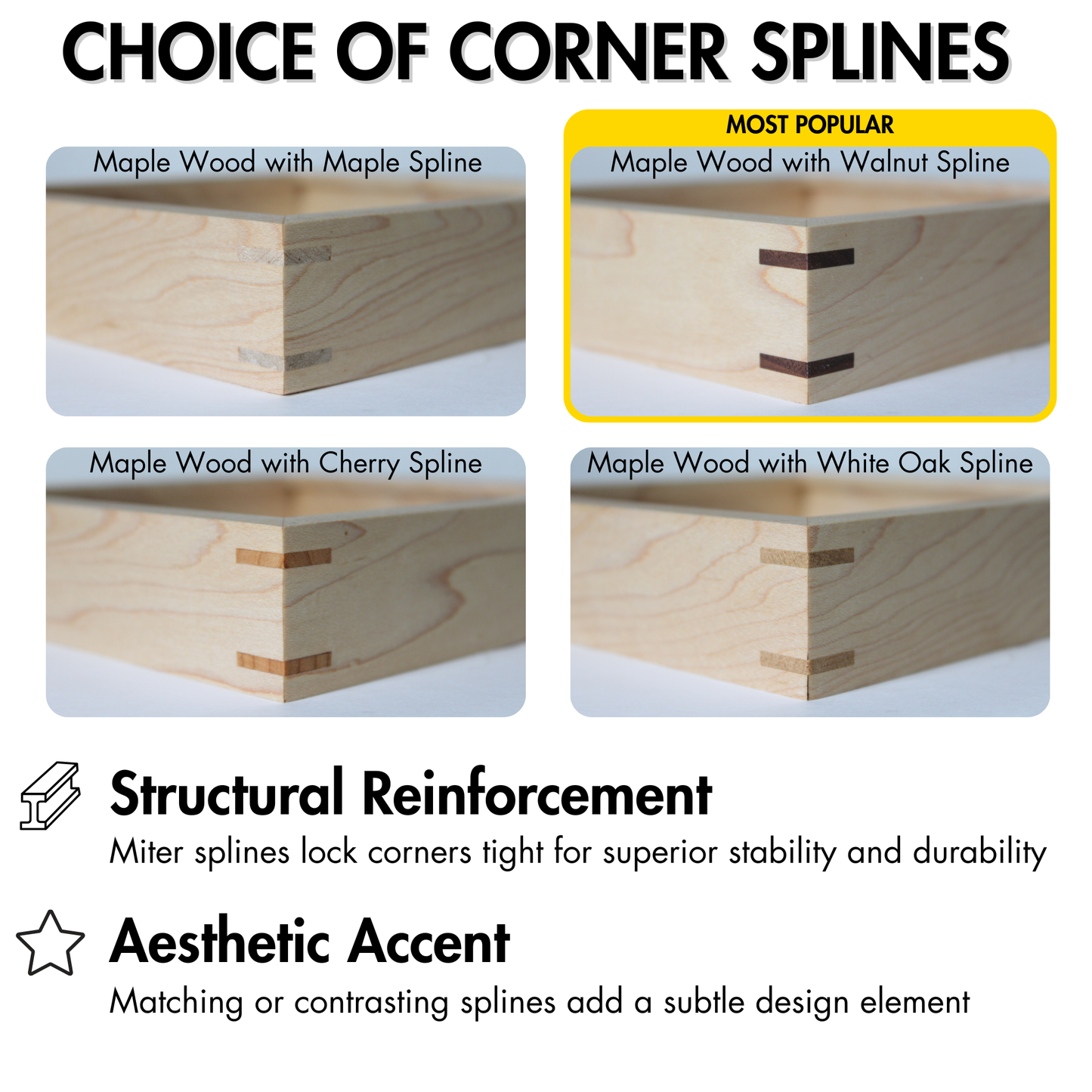 Maple Floating Canvas Frame
