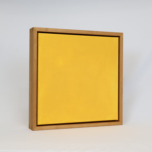 Floating Canvas Frame – Solid Hardwood, Minimalist Floater for Stretched Canvas - Cherry