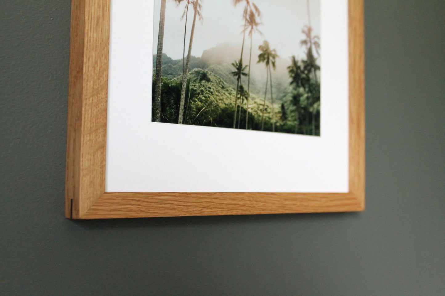 Minimal Picture Frame - White Oak