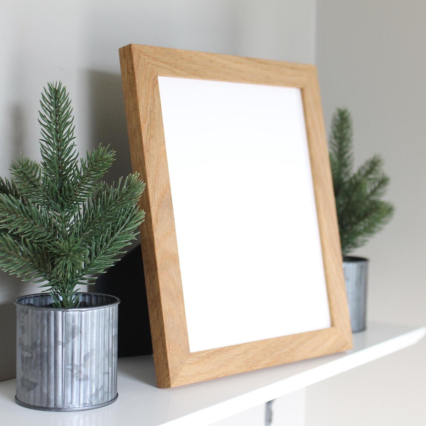 Desktop Picture Frame - 8 x 10 - White Oak